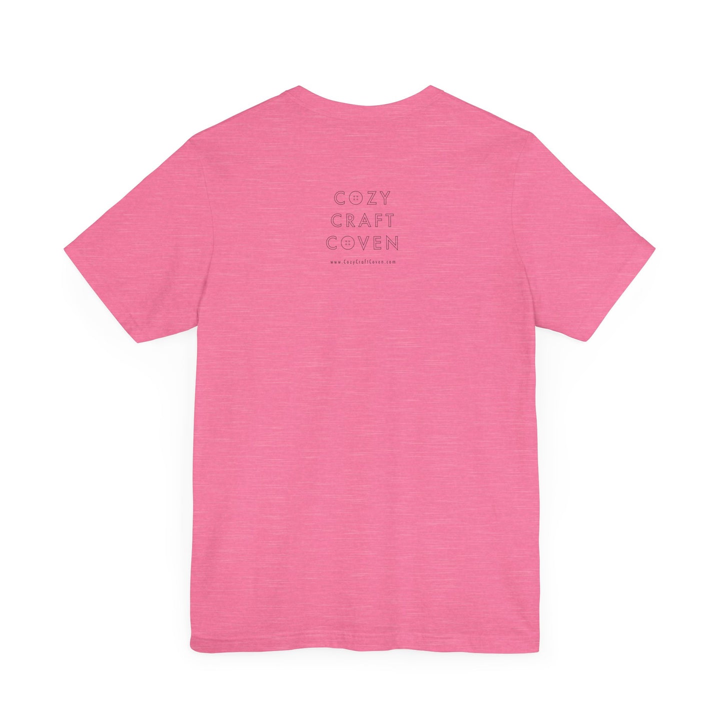 Cozy Ghost Floral Tee - Unisex Short Sleeve T-Shirt for Spooky Season