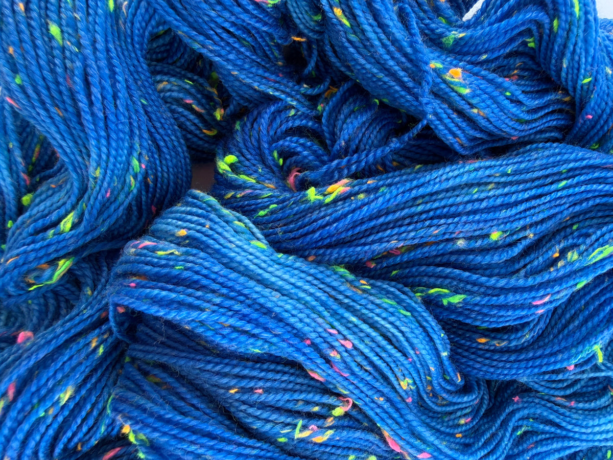 Pop Rocks Sock - Sapphire