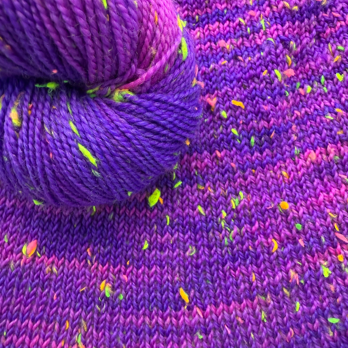 Pop Rocks Sock - Ultra Violet