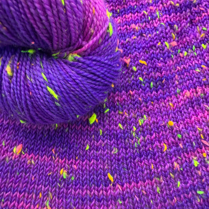 Pop Rocks Sock - Ultra Violet