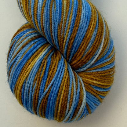Self-Striping Sock Yarn - Lakeside Trail