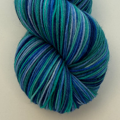 Self-Striping Sock Yarn - Sea Witch