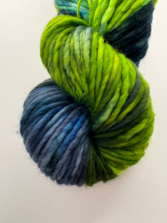 Hand-Dyed Super Bulky Yarn - Elliot Bay