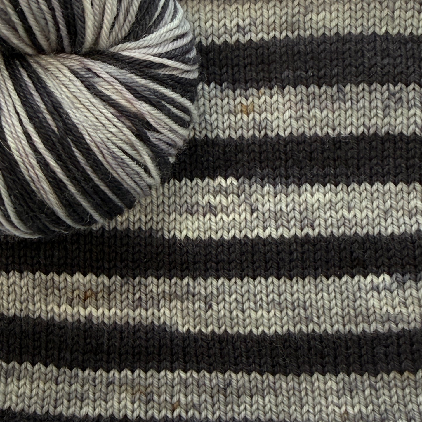 Self-Striping Sock Yarn - Monochrome