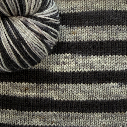 Self-Striping Sock Yarn - Monochrome