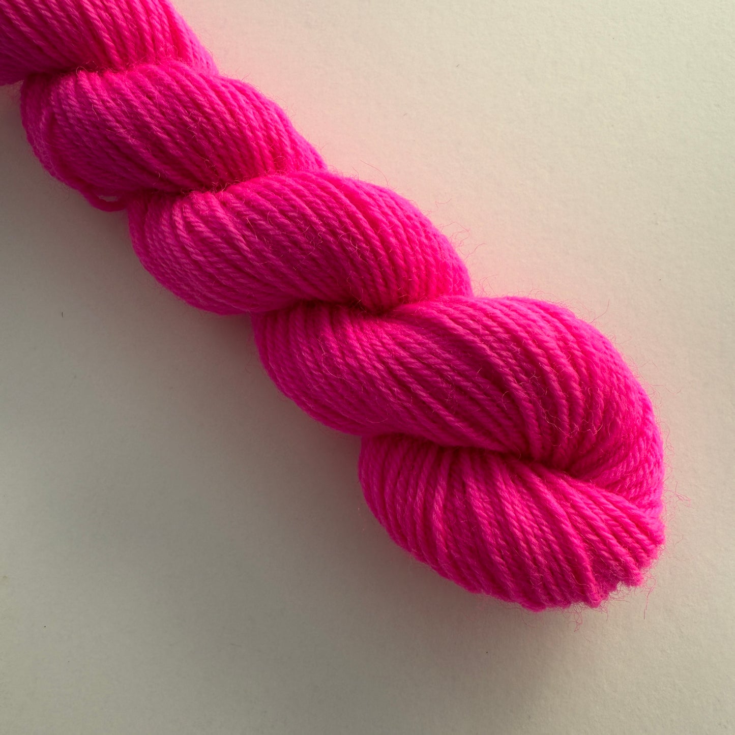 Mini Skein- Hot Pink - 20g/87 yds