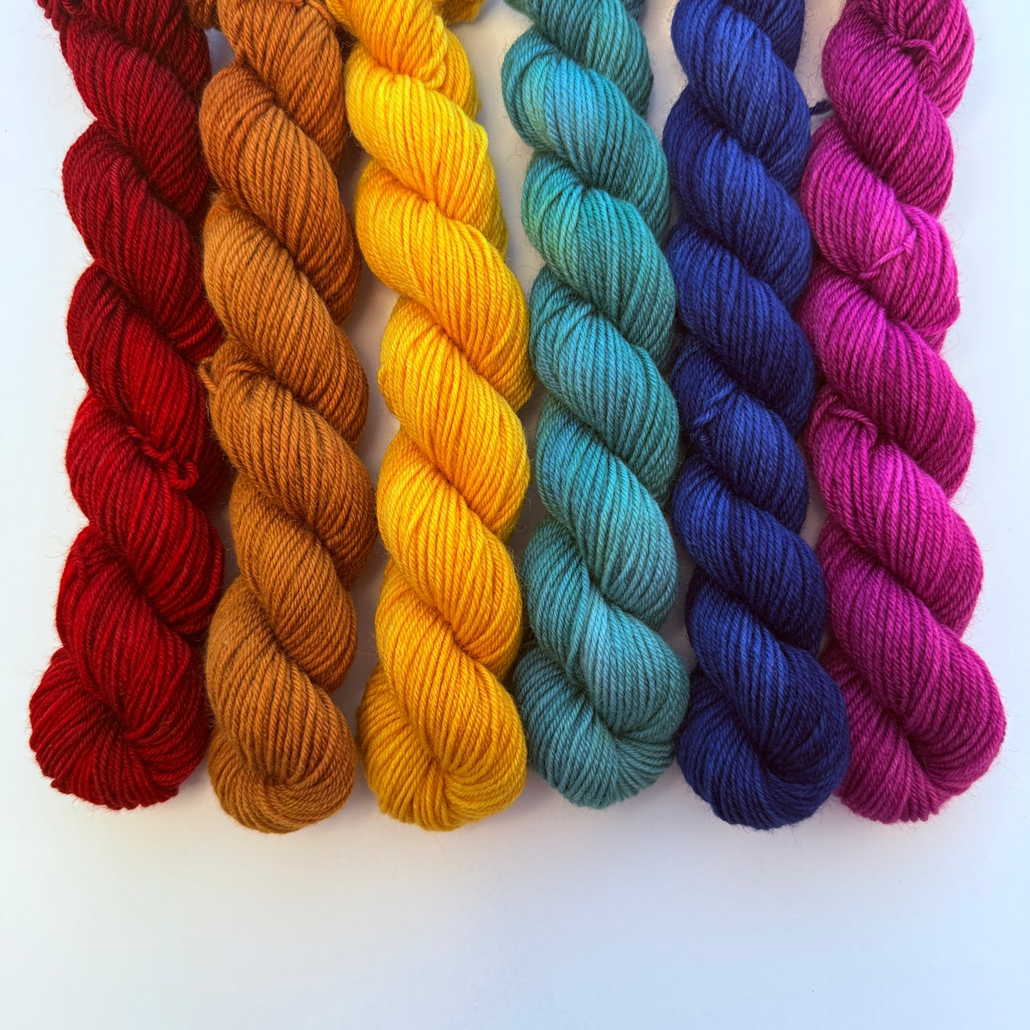Mini Skein Bundle - Jewel Tones - Set of 6