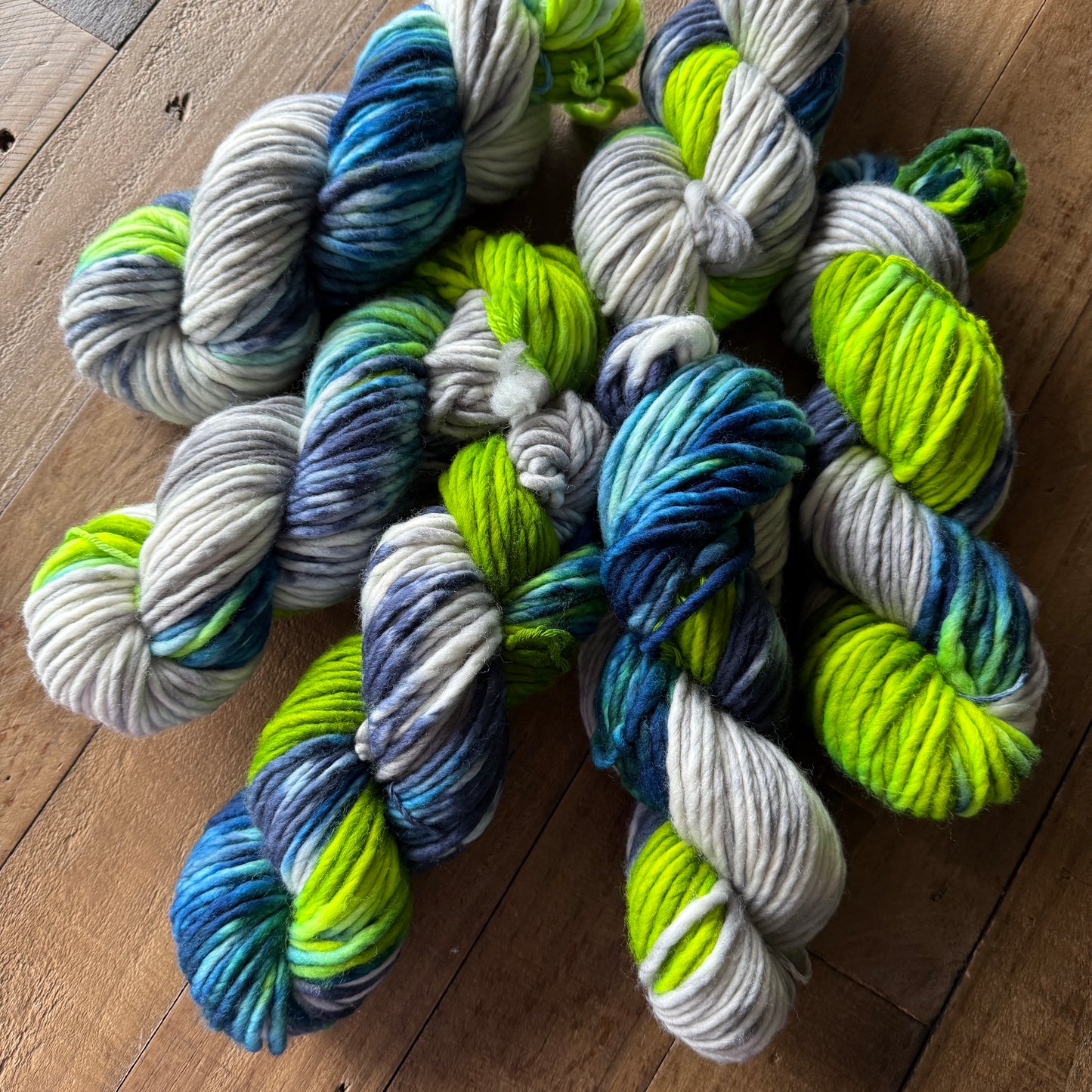 Hand-Dyed Super Bulky Yarn - 12th Man
