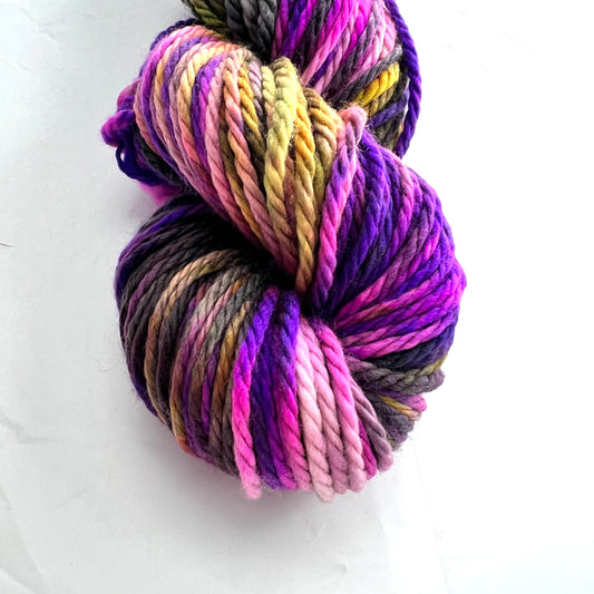 Hand-Dyed Bulky Yarn - Haunted House