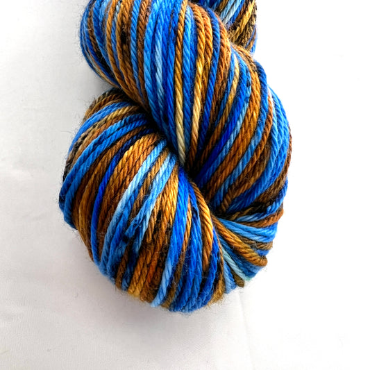 Self-Striping Worsted Yarn - Lakeside Trail