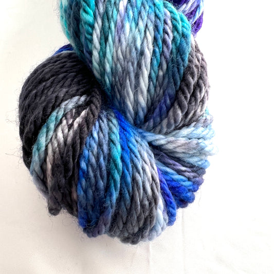 Hand-Dyed Bulky Yarn - Galactic