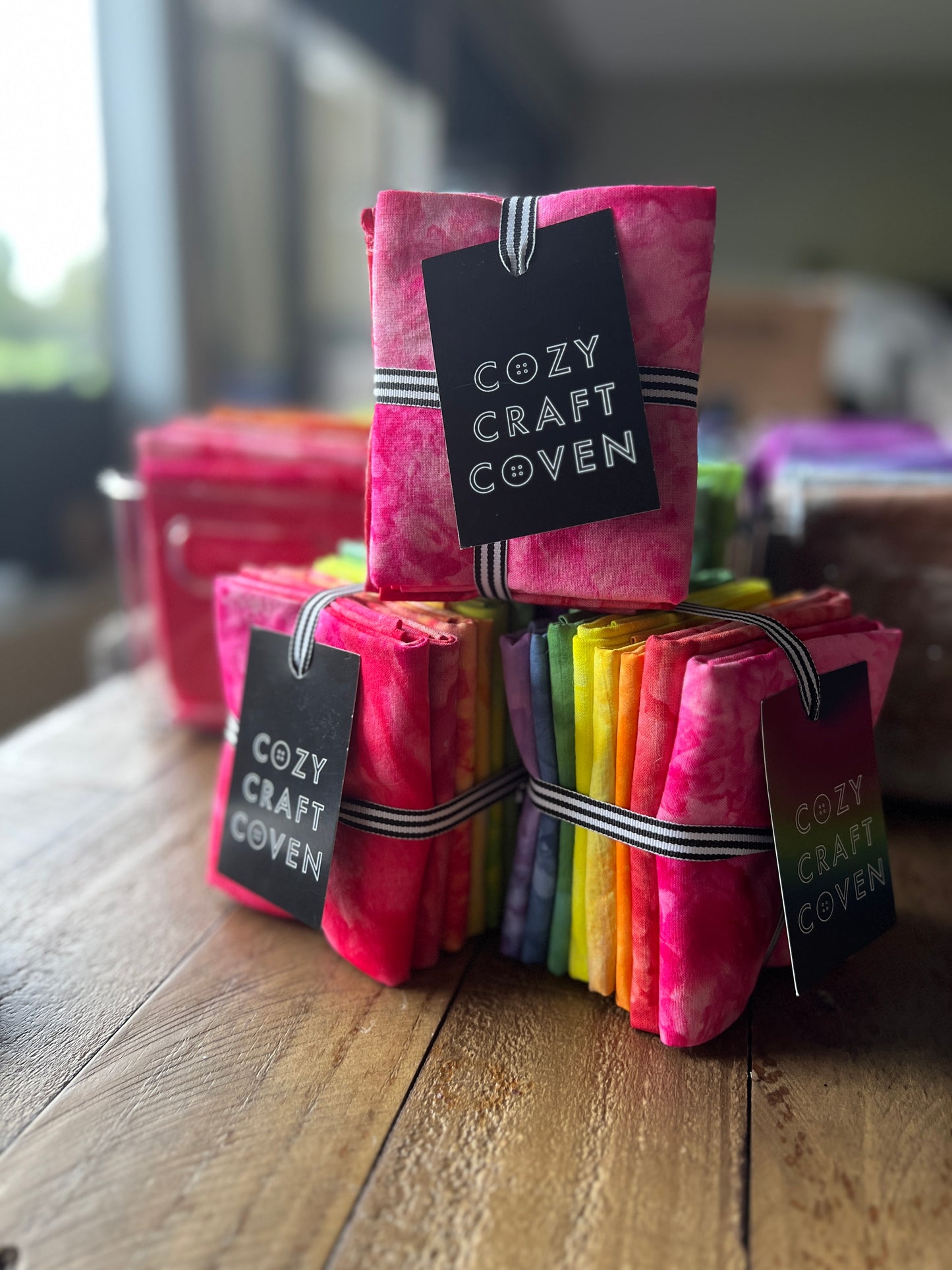 Rainbow Ice-Dyed Fat Quarter Bundle