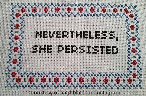 Nevertheless, She Persisted