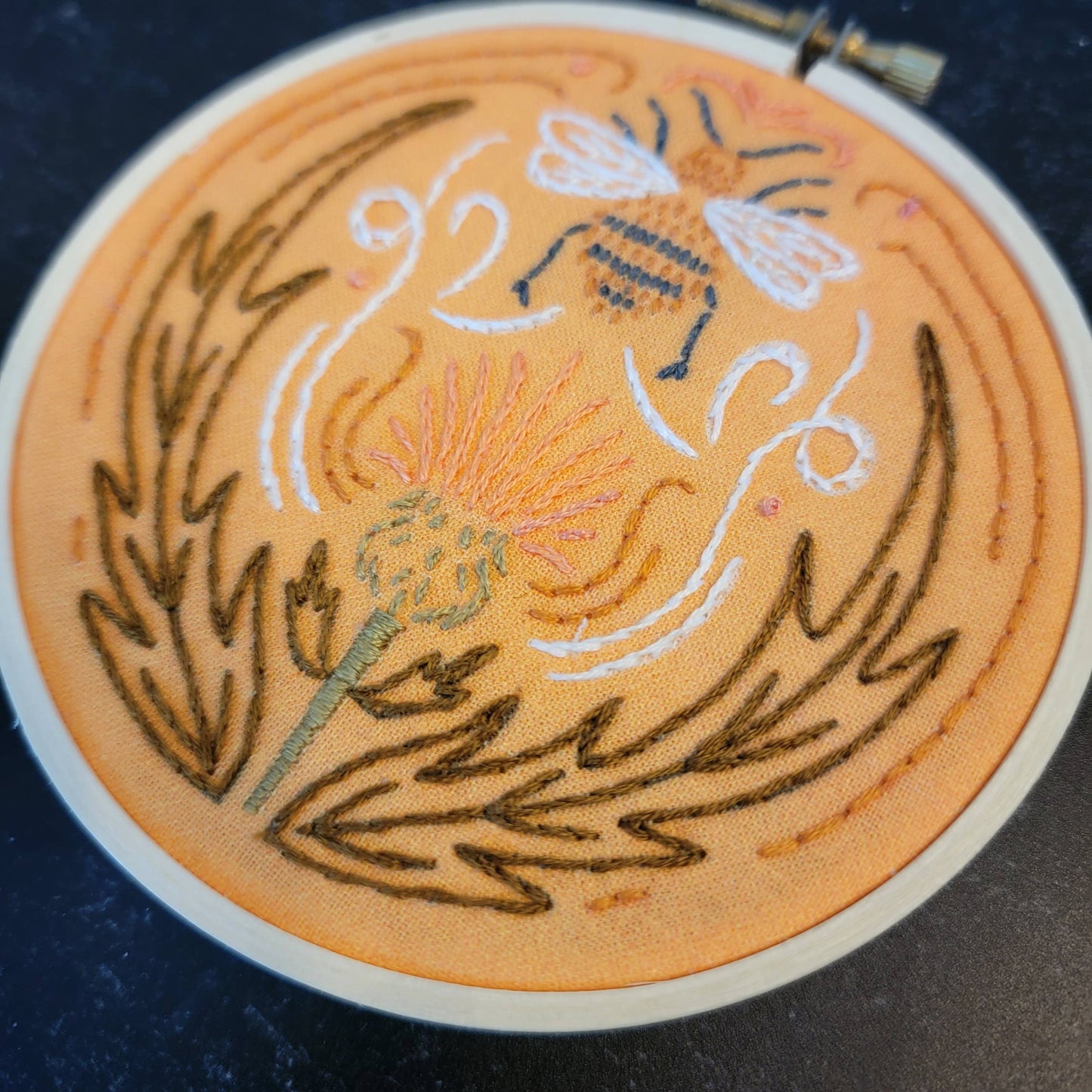 Embroidery Kit: Bee Embroidery Kit