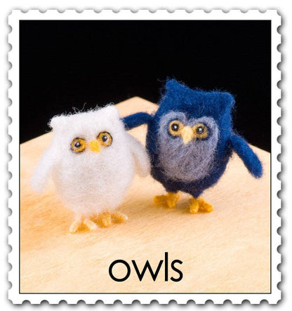 Owls Felting Kit